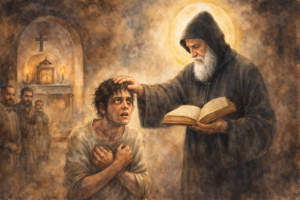 O Poder do Evangelho que Liberta: São Charbel e a Cura do Jovem